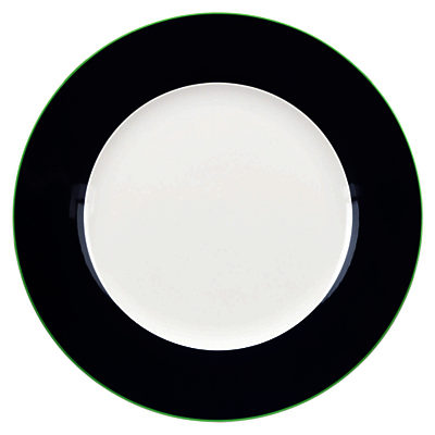 kate spade new york Hopscotch Drive Dinner Plate, White / Navy